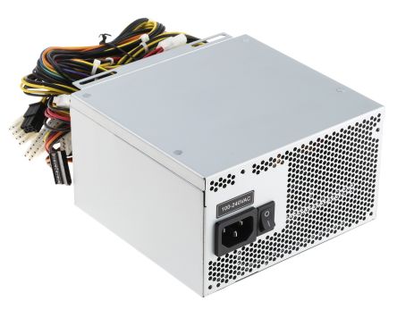Seasonic 600W Computer Power Supply, 220V ac Input, 3.3 V dc, 5 V dc, &#177;12 V dc Output