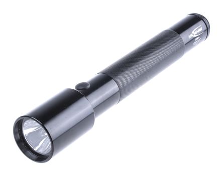 Ansmann Torch LED Rechargeable Battery pack, Black, Aluminium Case