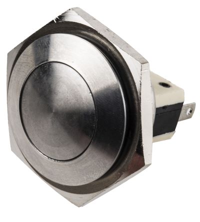 SP Momentary Push Button Switch, IP66, Panel Mount