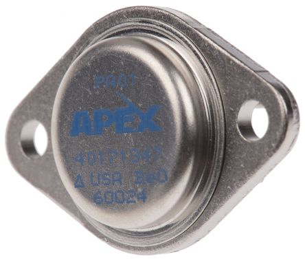 Apex PA01 High Voltage Op Amp, 1MHz, 8-Pin TO-3