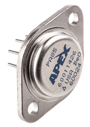 Apex PA85 Op Amp, 100MHz, 8-Pin TO-3