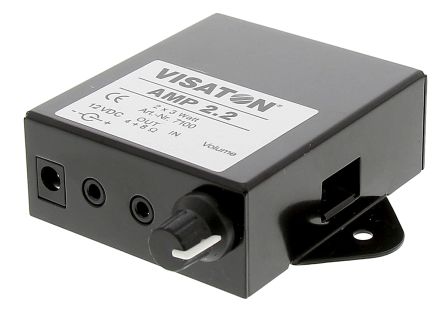 Visaton Power Amplifier AMP 2.2, 2 x 2.1 W, 2 x 3.3 W, 12 V dc