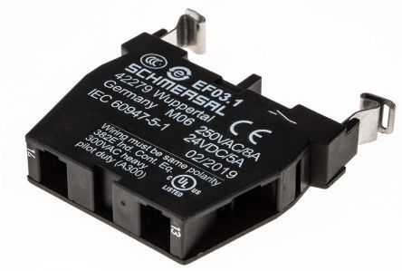 Schmersal EF03.1 Contact Block, For Use With 3SE Limit Switch