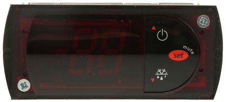 Carel On/Off Temperature Controller, 36 x 81mm, NTC Input, 230 V ac Supply, -50 &#8594; +90&#176;C Measurement Range