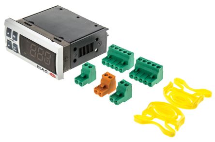 Carel IR33 PID Temperature Controller, 34.2 x 76.2mm, 4 Output SSR, 12 &#8594; 24 V Supply Voltage