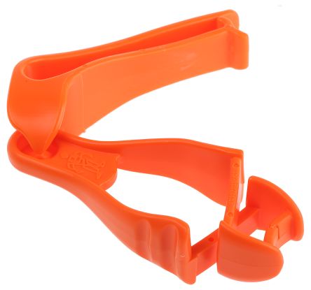 Orange POM Glove Grabber, For Use With Tool Belt