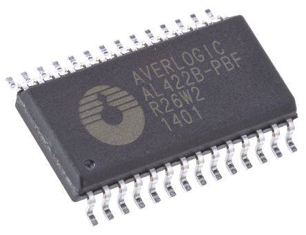 AverLogic AL422B-PBF, FIFO Memory, Single 3Mbit, 384k x 8, Uni-Directional 50MHz, Maximum of 3.3 V, 28-Pin SOP