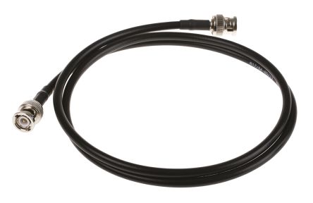 Atem 50 &#937;, Male BNC to Male BNC Coaxial Cable Assembly, 1m length, RG223 cable type