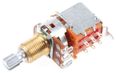 Bourns PDB183-GTR Series Potentiometer with a 6 mm Dia. Shaft, 500k&#937;, &#177;20%, 0.1W, Panel Mount