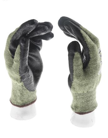 Ansell Green Special Purpose Kevlar Neoprene-Coated Reusable Gloves 9 - M
