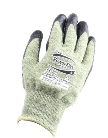 Ansell Green Special Purpose Kevlar Neoprene-Coated Reusable Gloves 8 - S