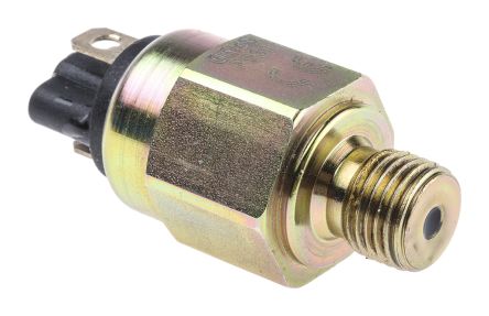 Gems Sensors Hydraulic Pressure Switch, SPST-NC 75 &#8594; 275psi, 42 V dc, BSP 1/4 process connection