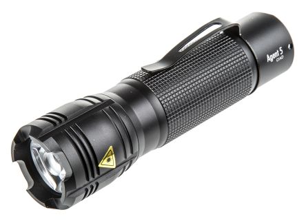 Ansmann Compact Torch LED Tactical Agent 5 AAA, Black, Aluminium Case