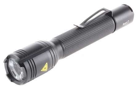 Ansmann Compact Torch LED Tactical Agent 2 AA, Black, Aluminium Case