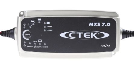 CTEK 12V, 7A Automatic Lead Acid Battery Charger, EU Plug