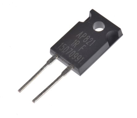 Arcol AP821 Series TO-220 Through Hole Fixed Resistor 1&#937; &#177;1% 20W &#177;300ppm/&#176;C