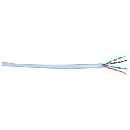 CAE Multimedia Connect Grey Cat5e Ethernet Cable U/UTP, PVC 100m