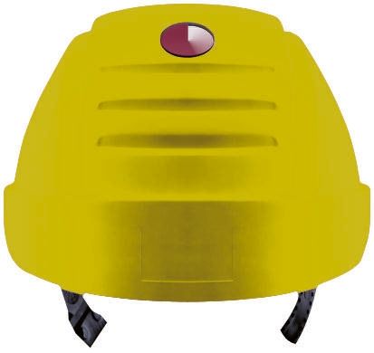 Yellow Vented ABS Hard Hat