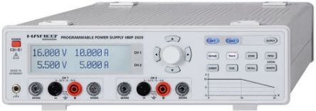 Hameg HMP2020 Digital Bench Power Supply, 2 Output 0 &#8594; 32V 0 &#8594; 10 A, 0 &#8594; 5 A 188W