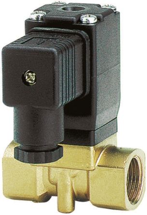 Buschjost Solenoid Valve 8253000.8001.23050, 2 port , NC, 230 V ac, 1/4in