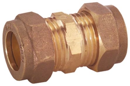 Conex-Banninger 42mm Straight Coupler Brass Compression Fitting