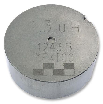 Vishay IHTH-1125KZ-5A ϵ 6.8 μH ±20% 늸, 9.35MHz*Cl, 44.5A Idc, 1.97mΩ Rdc