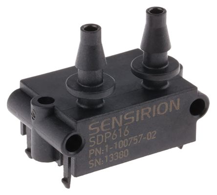 Sensirion Differential for Air, Nitrogen Gas, Oxygen Gas Pressure Sensor maximum pressure reading 500Pa 3.3 V
