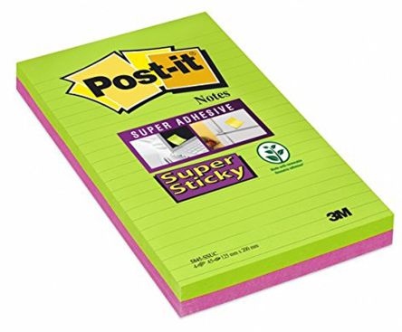 Post-It Green Sticky Note, 203mm x 127mm