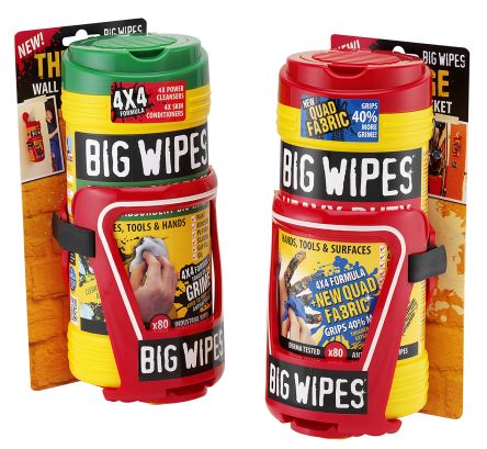 Big Wipes Polycarbonate Red Wall Mounting Paper Towel Dispenser