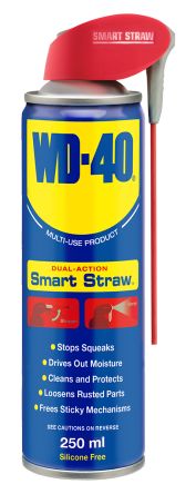 Lubricant 250 ml aerosol WD-40 Smart Straw Petroleum