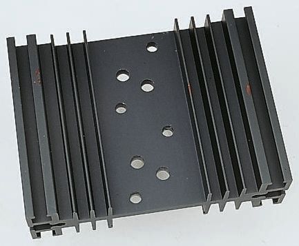Heatsink, TO-3, TO-66, 2.5K/W, 75 x 100 x 28mm