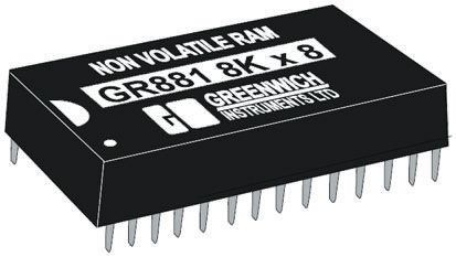 Greenwich Instruments GR3281-HT NVRAM Memory, 256kbit, 70ns, 5V 28-Pin PDIP