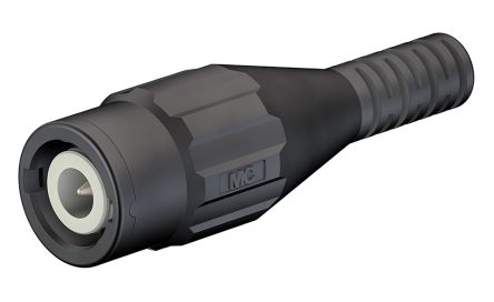 Multi Contact Straight Cable Mount BNC Connector Plug, Crimp Termination RG58