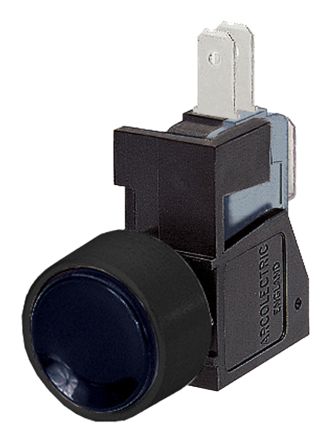 SPDT Momentary, On-On Push Button Switch, 12.7mm, Panel Mount