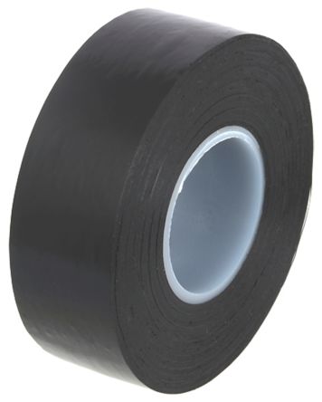 Advance Tapes AT4 Black Electrical Insulation Tape, 19mm x 20m, 0.1mm Thick
