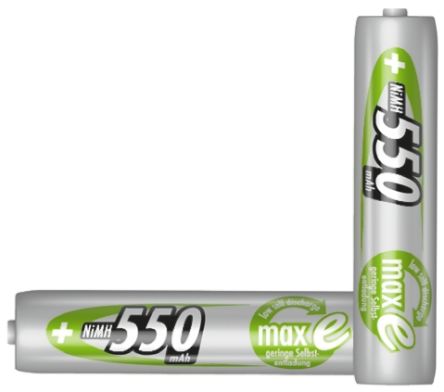 aaa rechargeable batteries 550mah 1.2 v