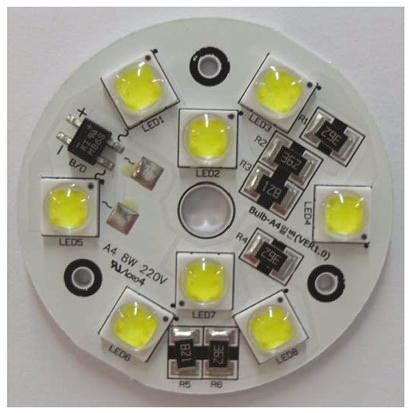 Seoul Semiconductor AN4214, Acriche A4 LED Circular Array, 8 White LEDs (3000K)