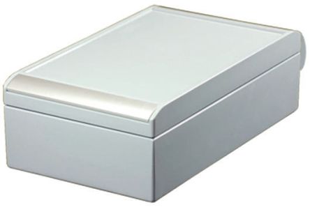 Die Cast Aluminium Project Box, Grey, 220 x 130 x 70mm