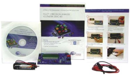 PSoC 3 Analogue Voltmeter Demo Kit