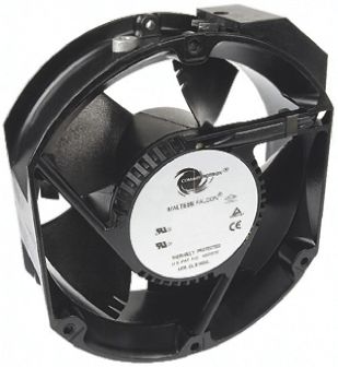 AC Axial Fan, 171.4 x 150.4 x 54.9mm, 496m&#179;/h, 41.4W, 230 V ac (Maltese Series)