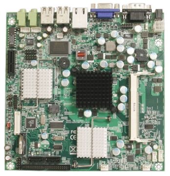 Mini-ITX Atom N270 1.6GHz VGA/LVDS 12VDC