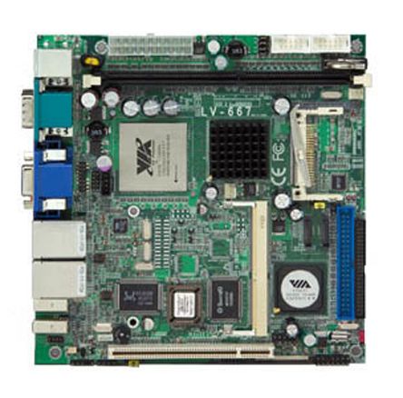 Mini-ITX VIA C3 1GHz 1GB DDR HDTV