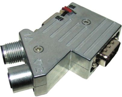 Provertha 9 Way 35 &#176; Male Screw Terminal D-sub Connector