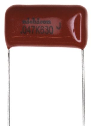 Nichicon 68nF Polyester Capacitor PET 250 V ac, 630 V dc &#177;10% XK Series Radial
