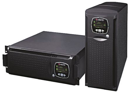 Riello Sentinel Dual High Power 8000VA UPS Uninterruptible Power Supply Display Included, Hot Swappable