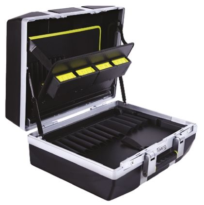 Raaco Tool Case &amp; Key, Latch Lock, 485 x 410 x 215mm