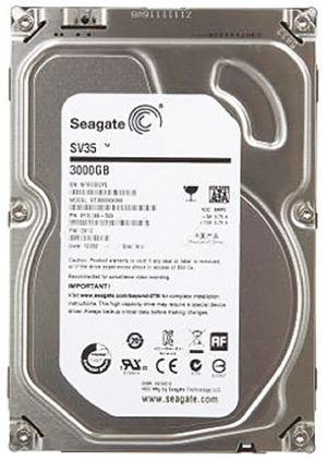 Seagate SV35 3 TB 3.5in SATA Internal Hard Drive