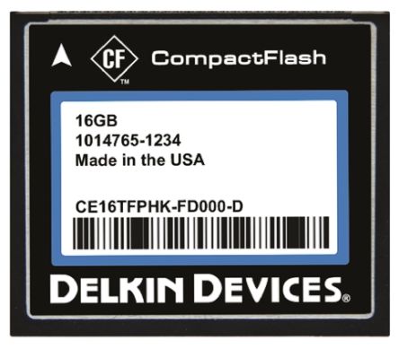 Delkin Devices 16 GB SLC Compact Flash Card
