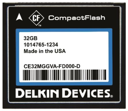 Delkin Devices 32 GB SLC Compact Flash Card