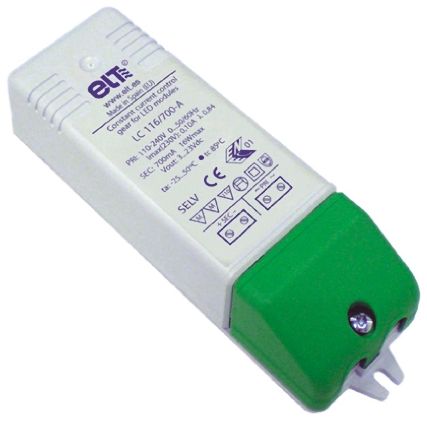 ELT LC116/350-A, Constant Current LED Driver 16W 12 &#8594; 46V 350mA